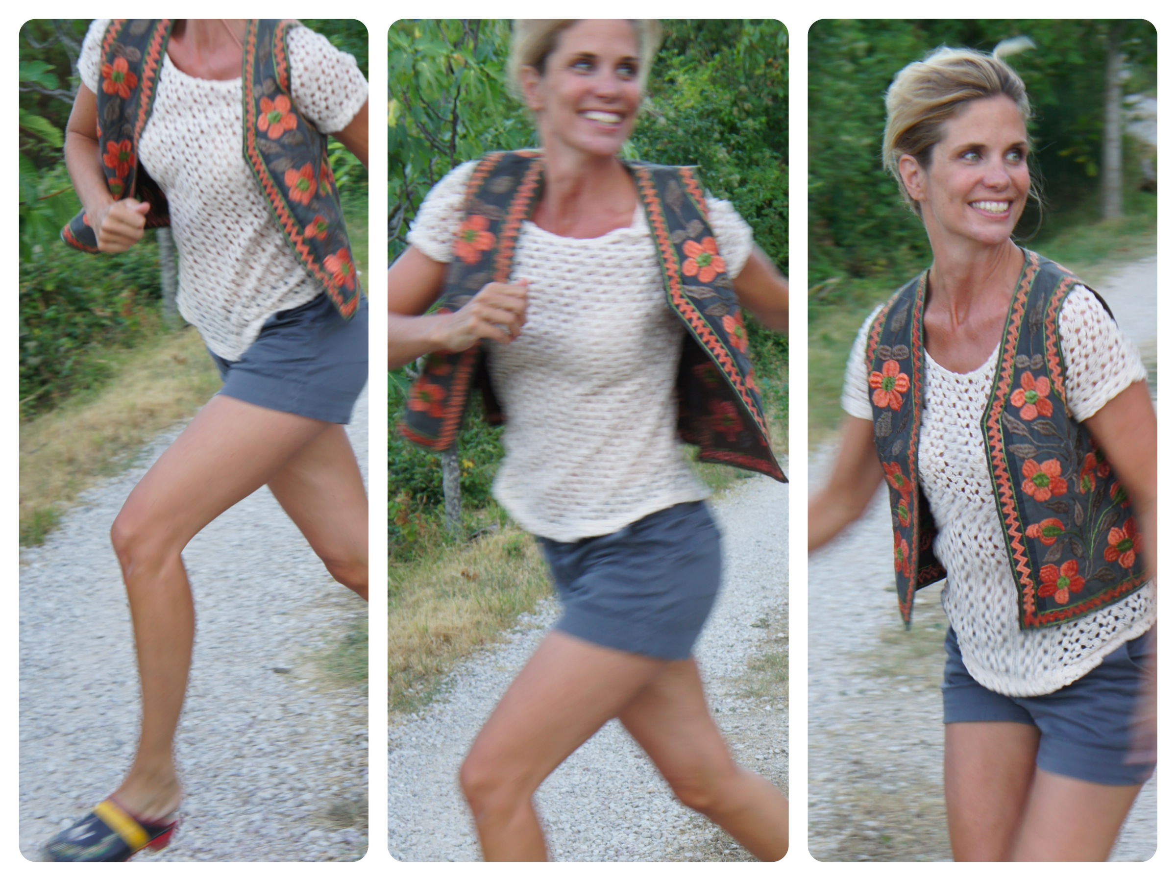 running
